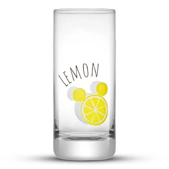 JoyJolt® Disney® 14.2oz. Mickey Mouse Citrus Tall Drinking Glass, 4ct. {4}