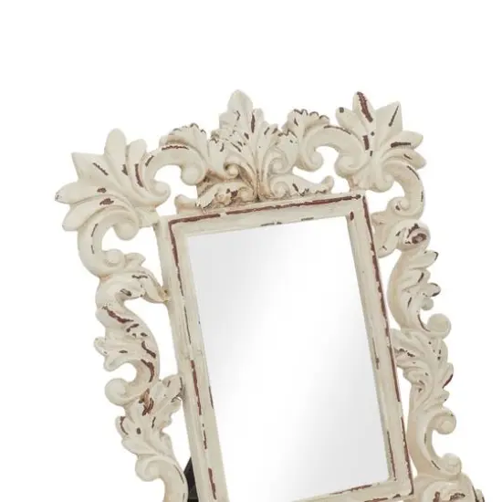 Polystone Traditional Frame Set White {6}