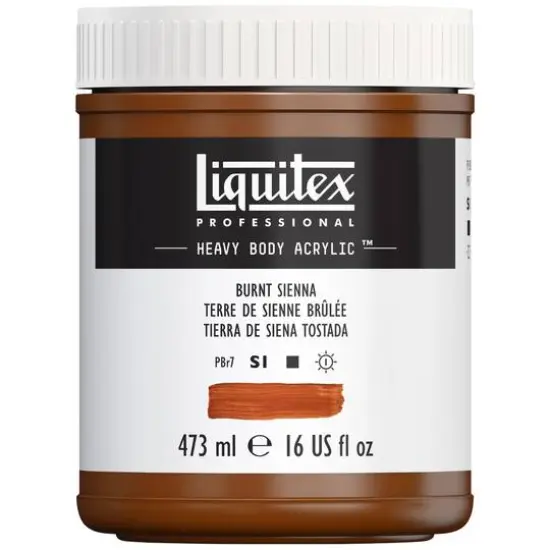 Liquitex® Professional Heavy Body Acrylic™ Paint, 16oz. Burnt Sienna {4}