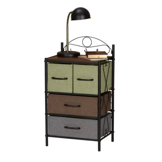 Household Essentials Victoria 32" 4-Drawer Dresser Multi {7}