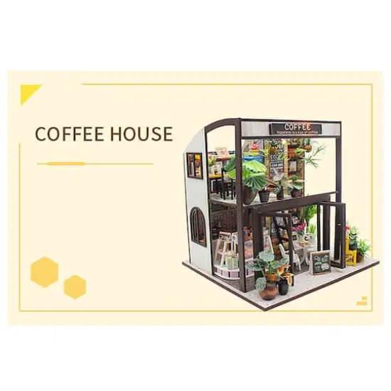 Sparkly Selections Coffee House DIY Miniature Kit {5}