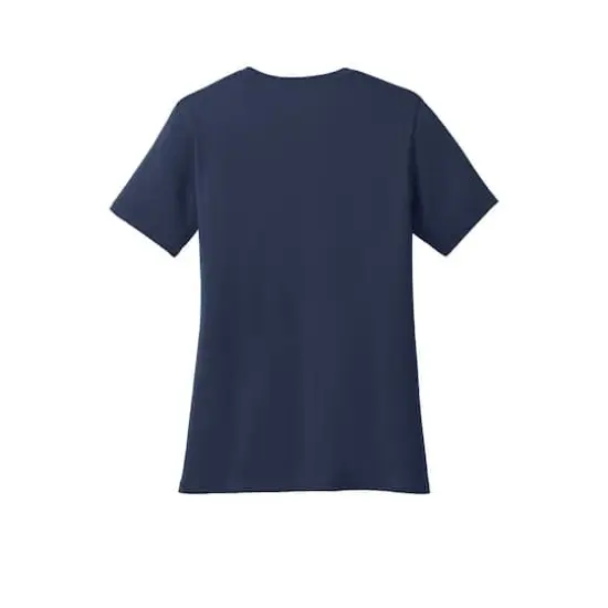 Port & Company&reg; Core Blend Ladies T-Shirt Navy {5}