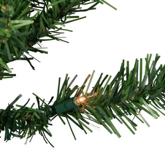 3ft. Pre-Lit Green Niagara Pine Artificial Christmas Tree, Clear Lights {4}