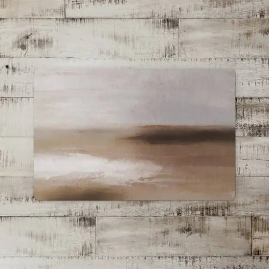 18" x 27" Soft, Smooth & Warm Abstract Floor Mat {3}