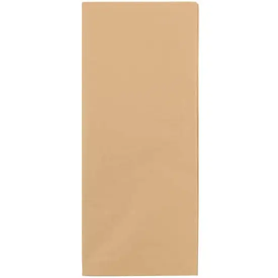 JAM Paper 20" x 26" Tissue Paper, 2 Packs of 10 Sheets Tan {4}