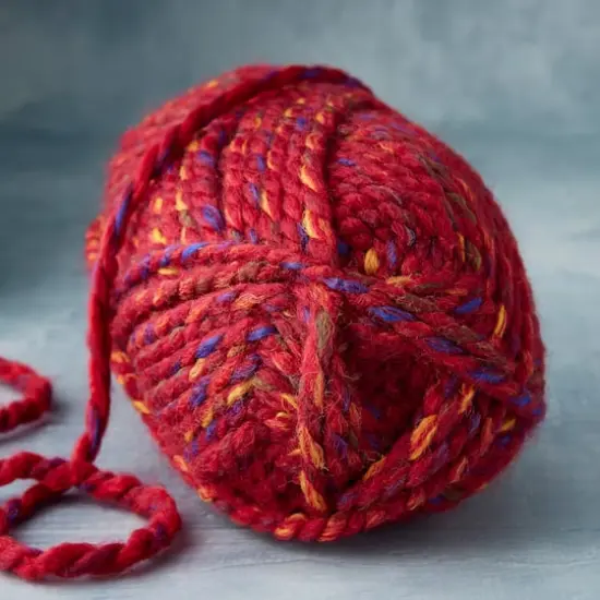 Lion Brand&reg; Wool-Ease&reg; Thick & Quick&reg; Variegated Yarn Campfire {3}