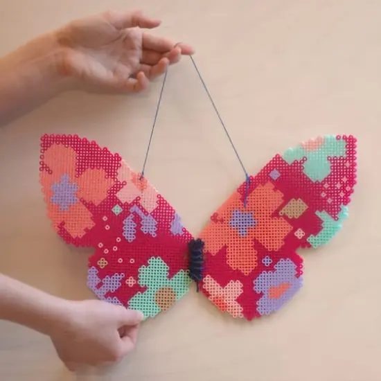Perler&reg; Bead DIY Butterfly Room D&eacute;cor Kit {7}