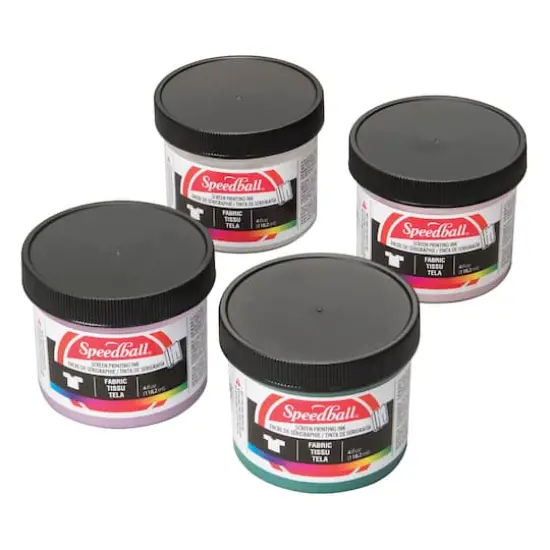 Speedball&reg; Polished Pastels Screen Printing Ink Set {5}