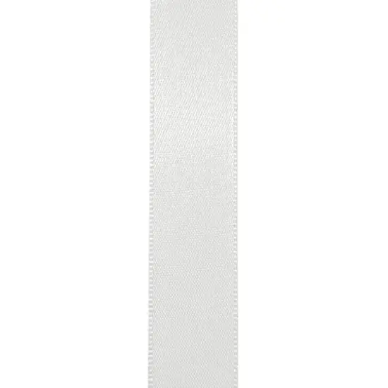 Gwen Studios Single Faced Satin Ribbon White {5}