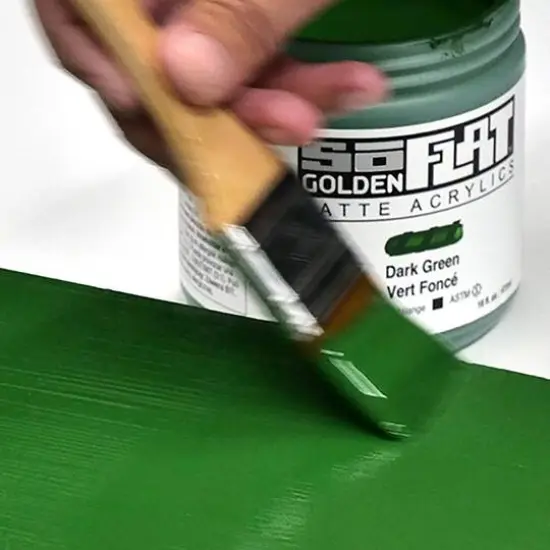 Golden&reg; 2oz. SoFlat Matte Acrylic Paint Dark Green {4}