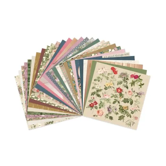 12" x 12" Field Journal Paper Pad by Recollections&trade;, 58 Sheets {4}