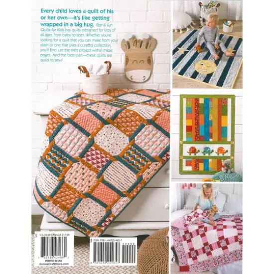 Annie's Fast & Fun Quilts For Kids Book {3}