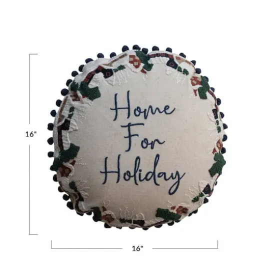 Hello Honey&reg; 16" Home for the Holiday Accent Pillow {5}
