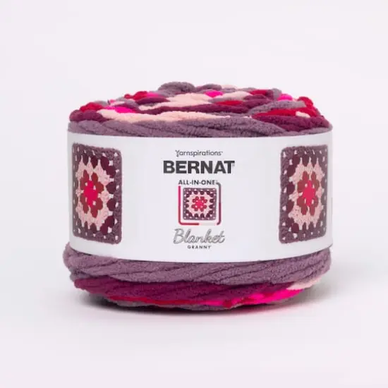 Bernat&reg; All in One&trade; Blanket Granny&trade; Yarn Fruit Juice {1}