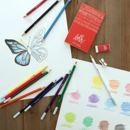 Hello, Artist!&trade; 15-Piece Drawing Set {10}