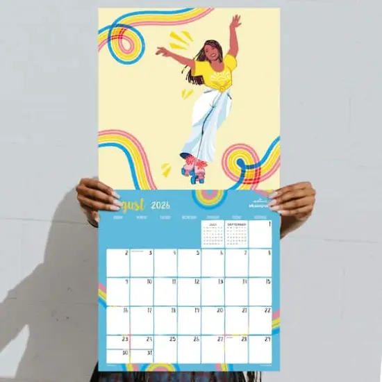 2026 Mahogany Wall Calendar {5}