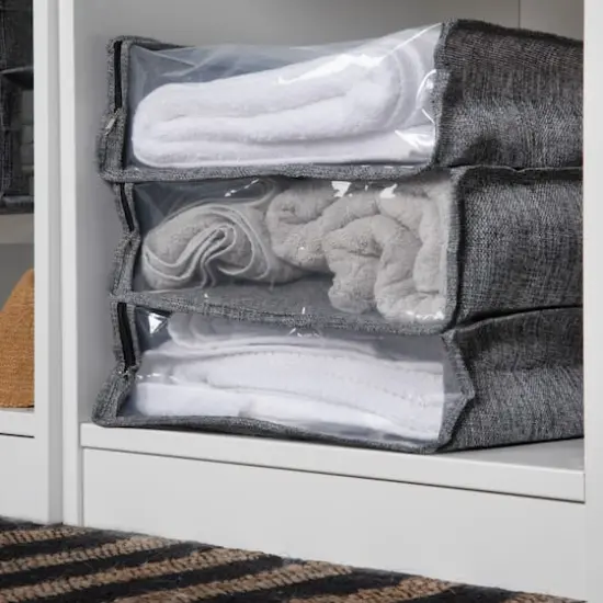 Household Essentials Under Bed Storage Bag Set Silver {11}