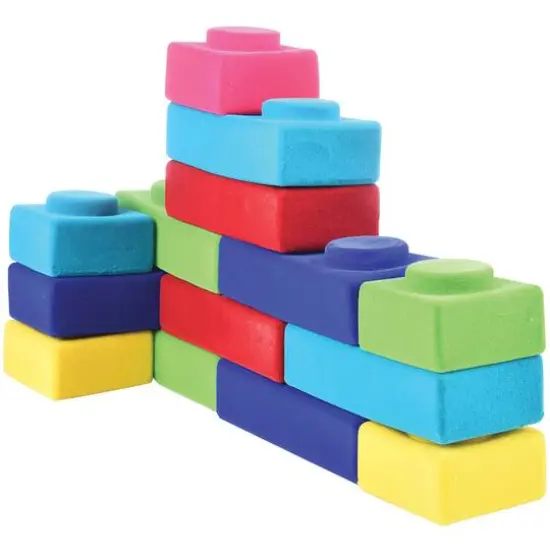 Rubbabu Rubbablox Basix Building Block Set {5}