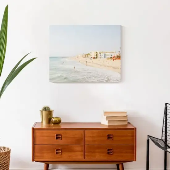 Beach People 20" x 16" Canvas Wall Art {5}