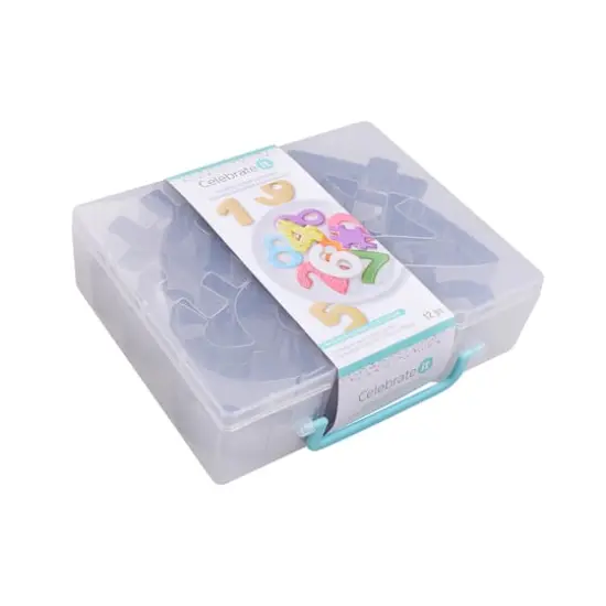 Numbers Stainless Steel Cookie Cutter Set by Celebrate It&reg; {5}