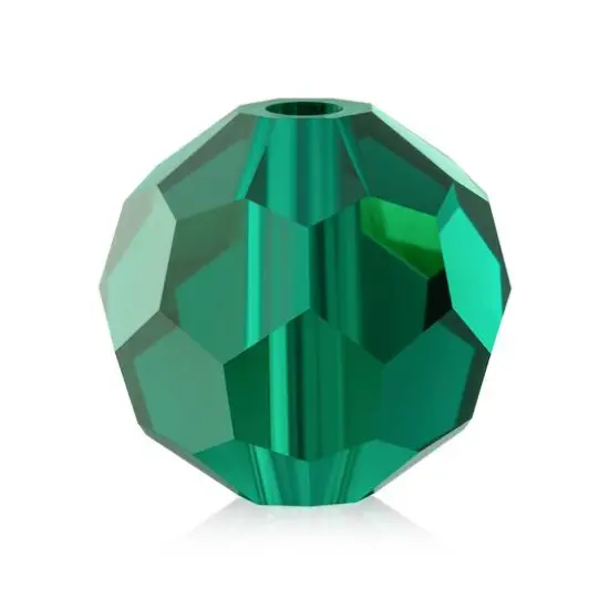 John Bead Preciosa 4mm Czech Crystal Glass Faceted Round Beads, 40ct. Siam {2}