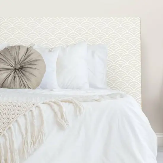 RoomMates Coastal Scallop Peel & Stick Wallpaper Beige {7}