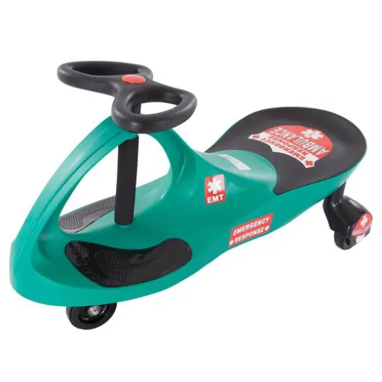 Toy Time Green Ambulance Wiggle Car {1}