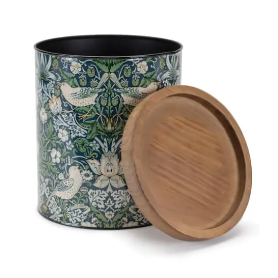 Round William Morris Canister Set {9}