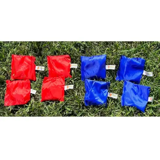 Basic Bean Bag Portable Cornhole Toss Set {4}