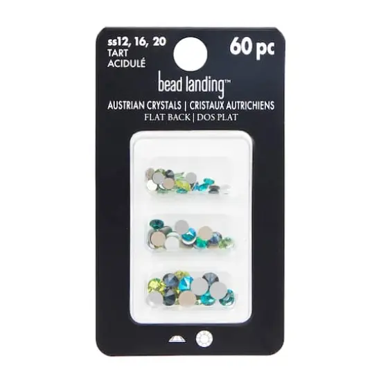 Round Flatback Austrian Crystals Mix by Bead Landing&trade;, 60ct. Tart {4}