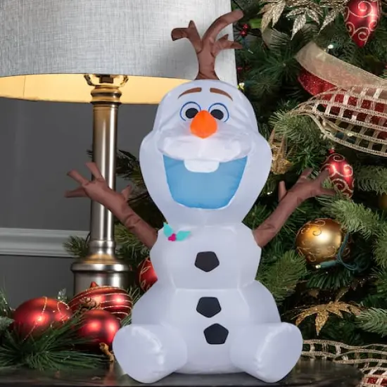 Airdorable&trade; 2ft. Airblown&reg; Inflatable Christmas Disney&reg; Olaf {3}
