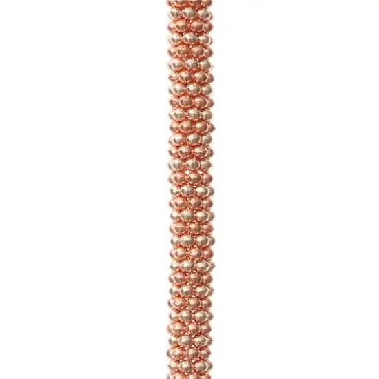 Rose Goldtone Metal Rondelle Beads, 8mm by Bead Landing&trade; {1}
