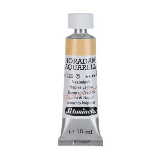 Schmincke Horadam&reg; Aquarelle Watercolor Paint, 15mL Naples Yellow {1}