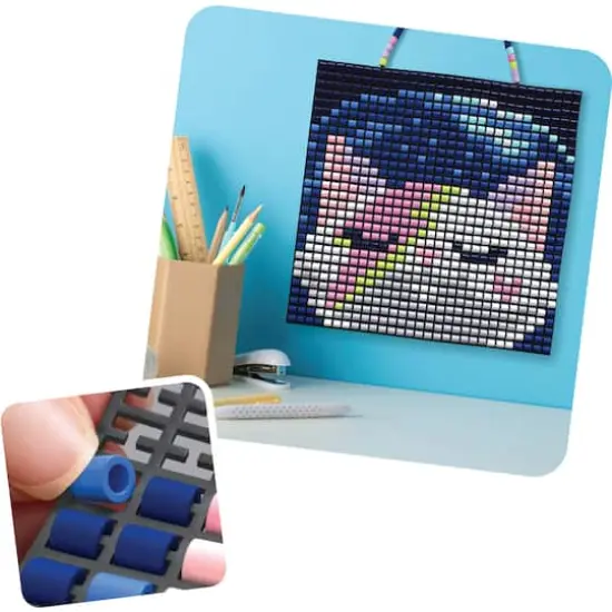 Perler&trade; Snappix&trade; Astro Kitty Bead Craft Kit {5}