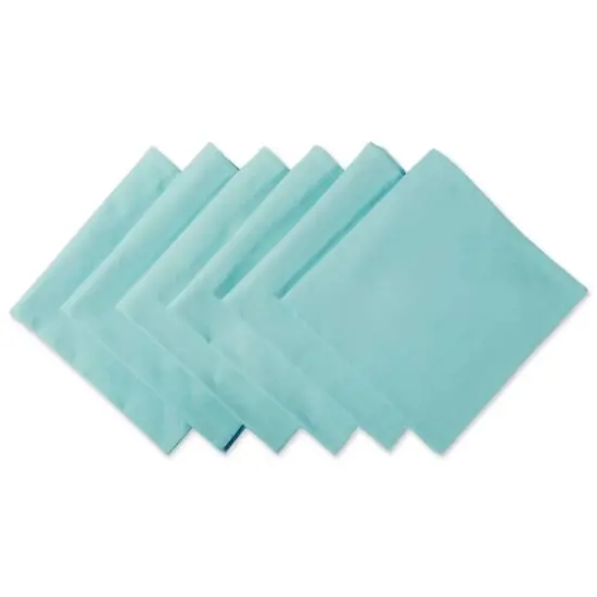 DII&reg; Oversized Napkin, 6ct. Aqua {1}