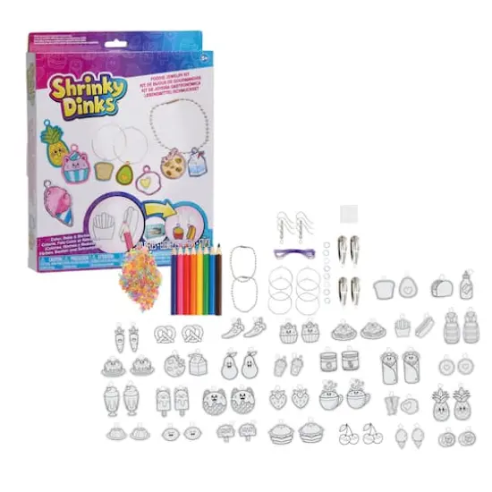 Just Play&reg; Shrinky Dinks Foodie Jewelry Kit {3}