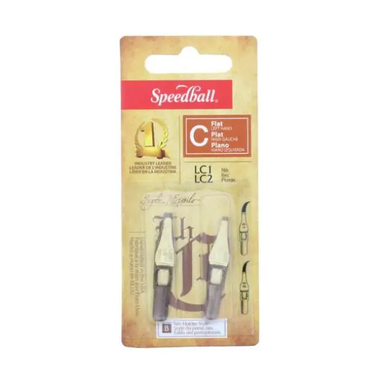 Speedball&reg; Left-Handed Lettering Nibs, LC1/LC2 {1}