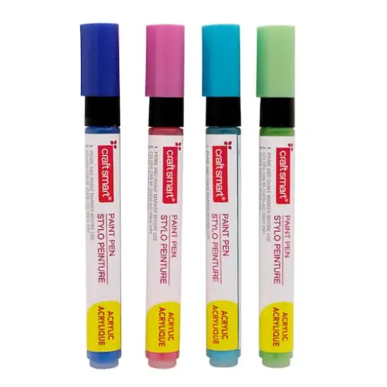 4mm Permanent Paint Pens Secondary Set by Craft Smart&reg; {1}