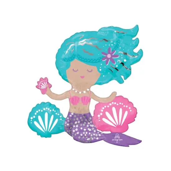 18" Shimmering Mermaid Foil Balloon {1}