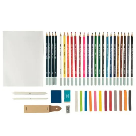 Art Alternatives 60-Piece Artist Drawing Art Set {7}