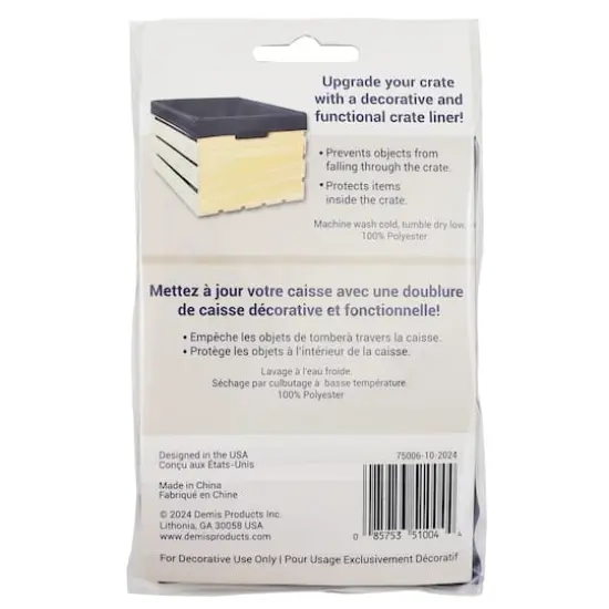 Surface Appeal&trade; 18" Crate Liner Black {6}