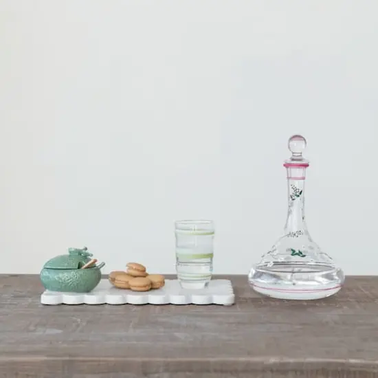 Hello Honey&reg; 60oz. Botanical Bliss Glass Decanter {4}