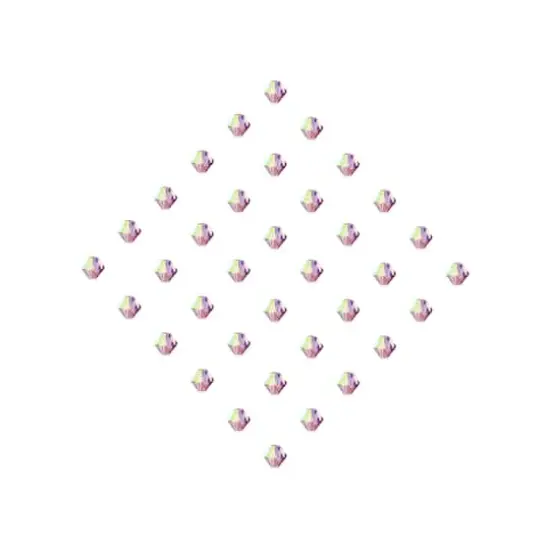 John Bead PRECIOSA 6mm Czech Crystal Bicone Beads, 36ct. Light Amethyst AB {3}