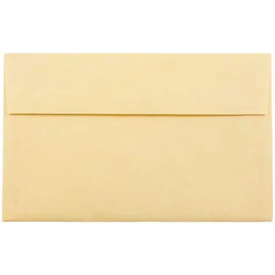 JAM Paper A10 Parchment Invitation Envelopes, 50ct. Antique Gold {1}