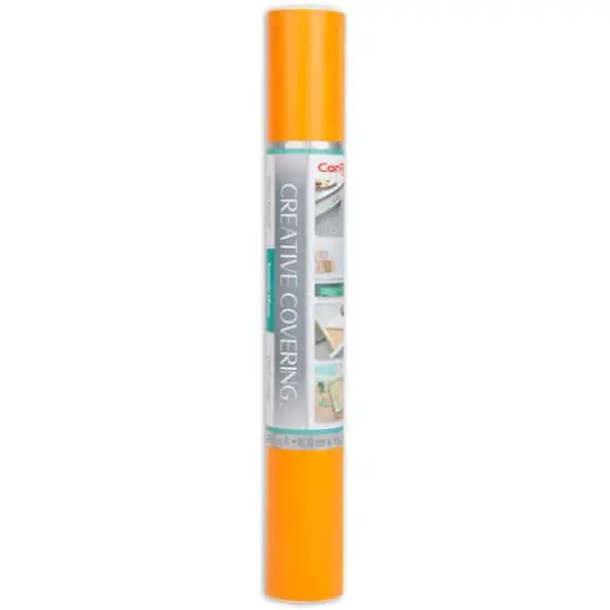 Con-Tact Creative Covering&trade; Adhesive Covering, 18" x 50 ft. Orange {5}