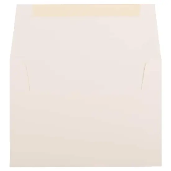 JAM Paper A7 Strathmore Invitation Envelopes, 50ct. Natural White Wove {4}