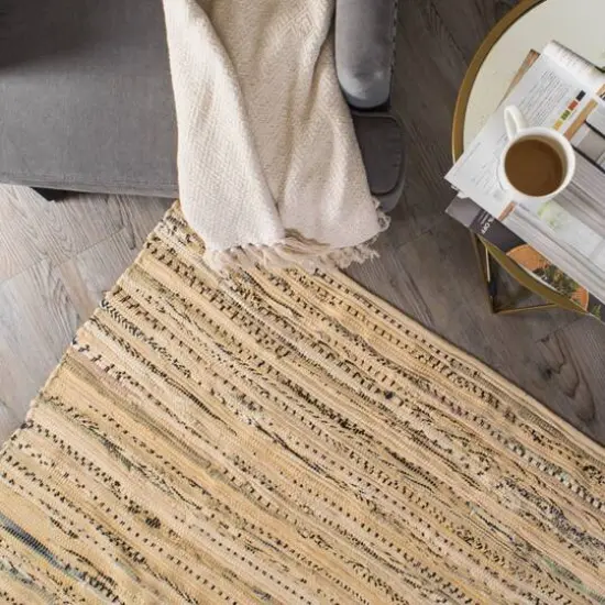 DII&reg; Multi Taupe Rag Rug, 20" x 31.5" {3}