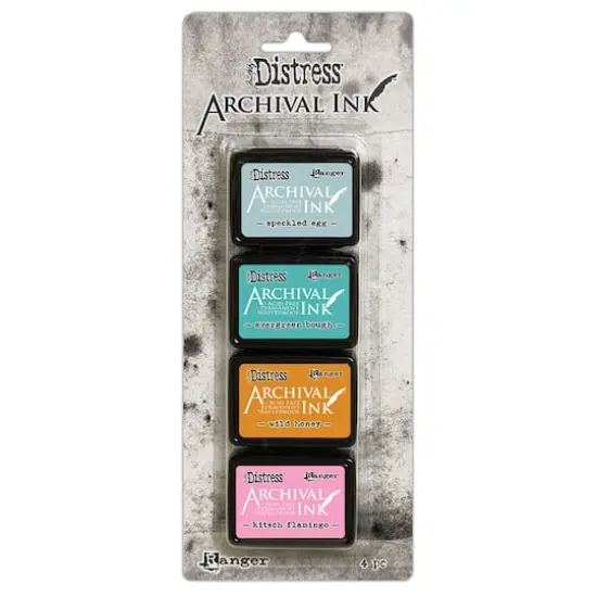 Tim Holtz&reg; Distress&reg; No.4 Mini Archival Ink&trade; Kit {1}