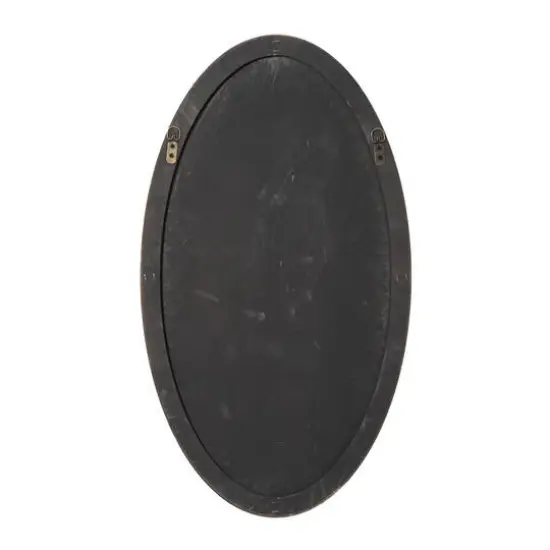 Black Contemporary Wall Mirror {7}