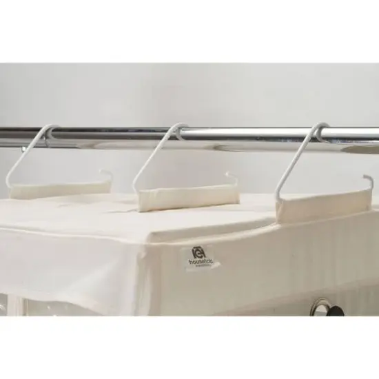 Household Essentials Canvas Hanging Wardrobe {8}